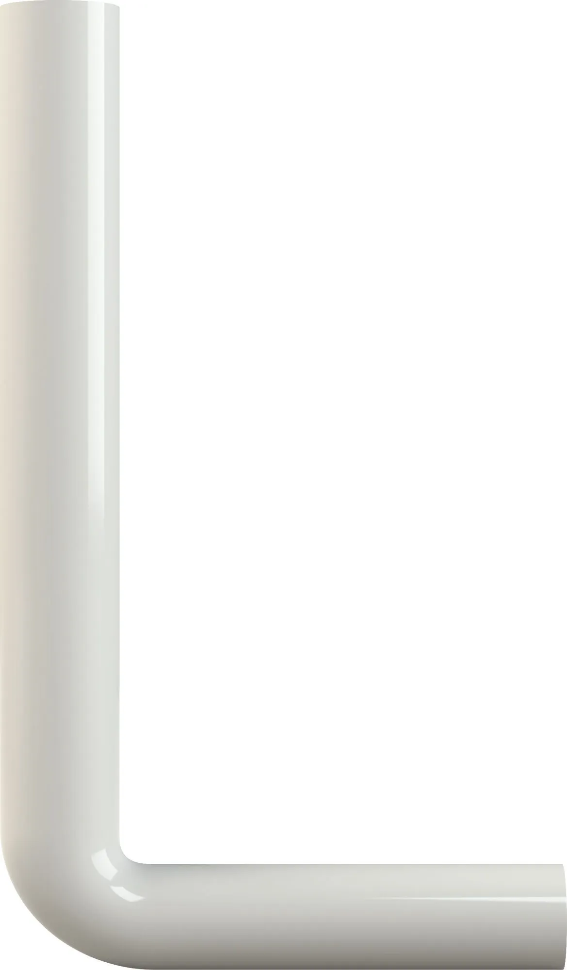 SPÜLROHRBOGEN 380 x 210 mm, weiß