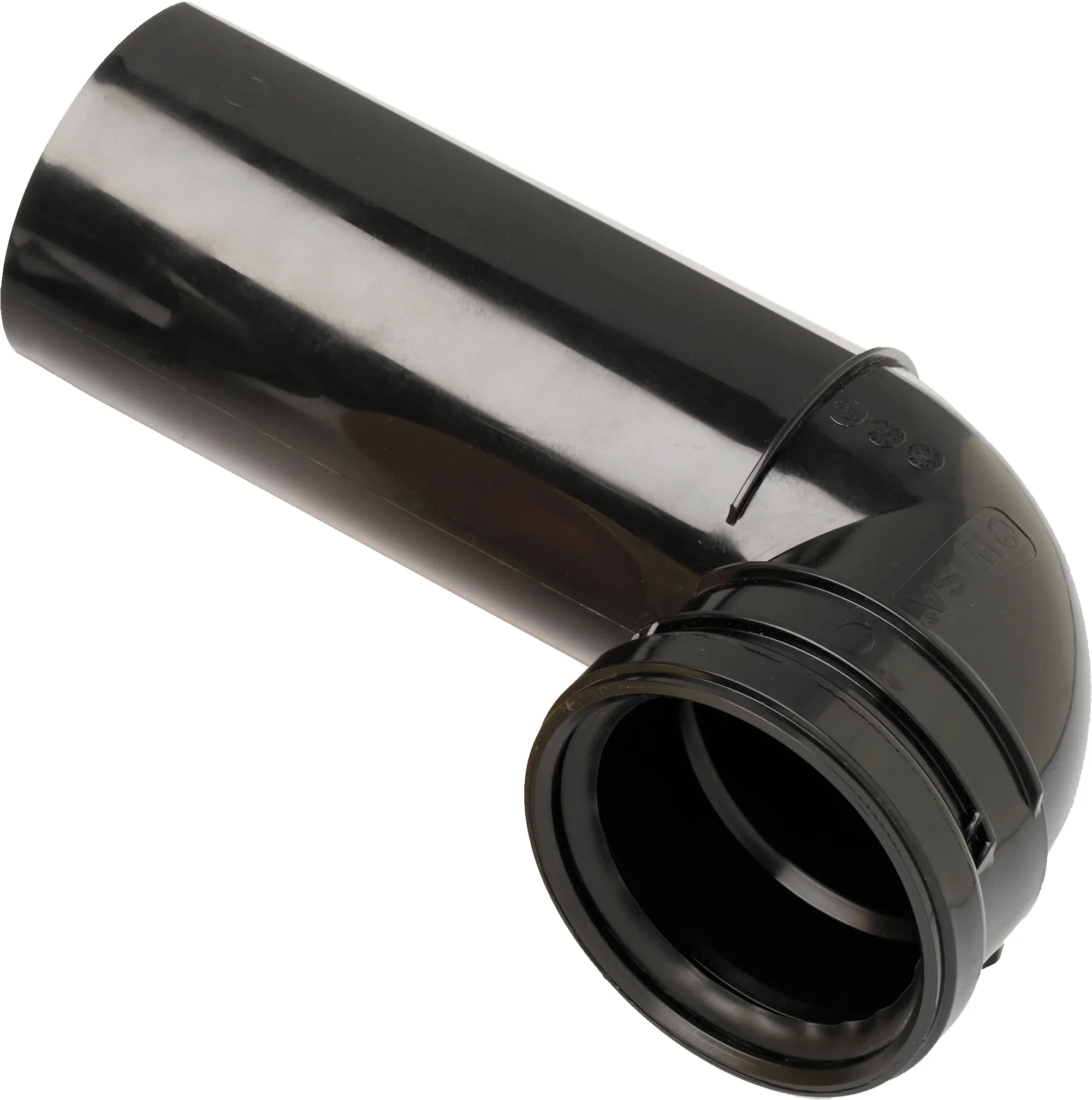 WAND-WC-BOGEN Ø 90/90 mm