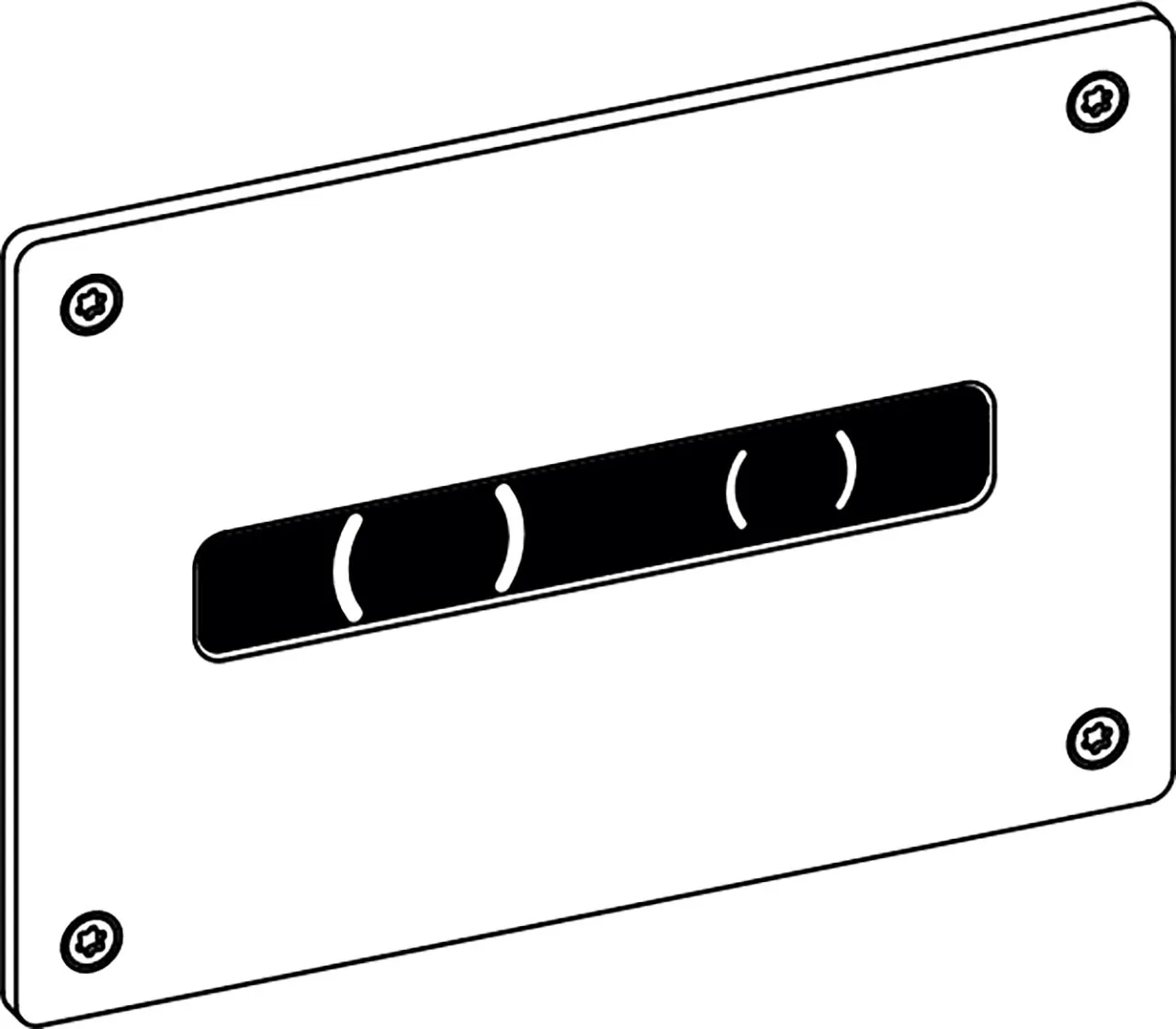XS Betätigungsplatte Eos Vandalissimo DF