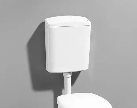 Niedrig hängende Spülkästen