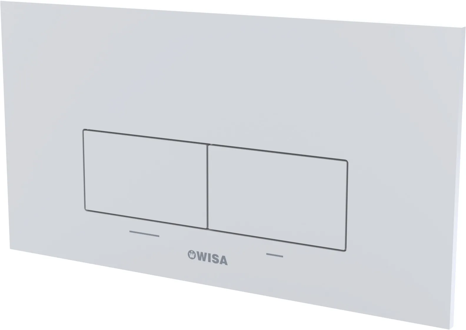 XT Bedienungsplatte Kantos Aluminium Mattweiß DF