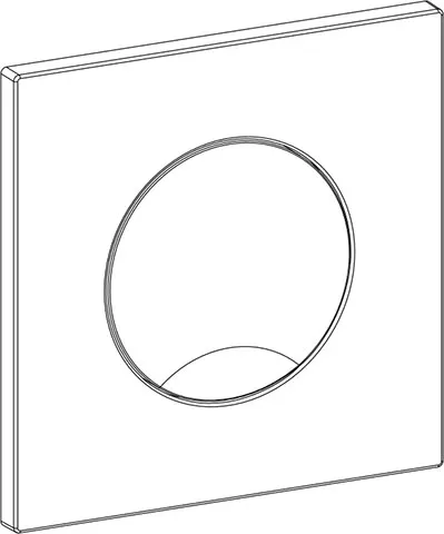 XS Betätigungsplatte Maro Urinal