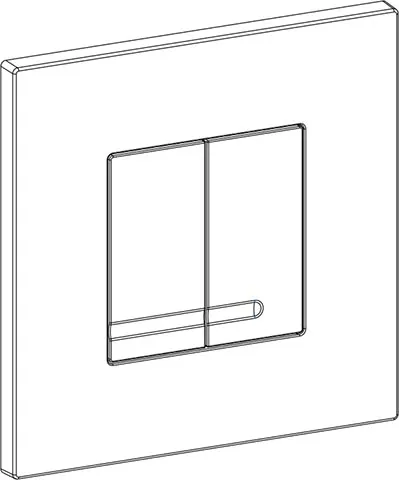 XS/XF Betätigungsplatte Delos DF