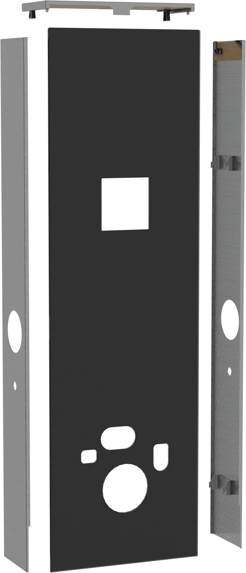 VARIOTRONIC VERKLEIDUNGSPAKET GLAS, schwarz