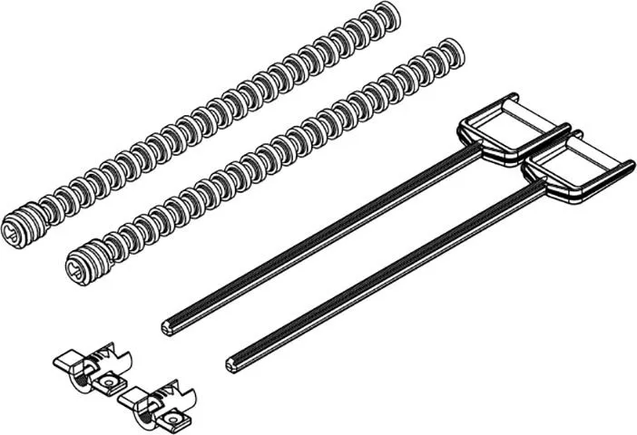 SET MONTAGESTIFTE ZUR MONTAGE DER BEDIENUNGS-PLATTE DF, UP-SPK XT, 387