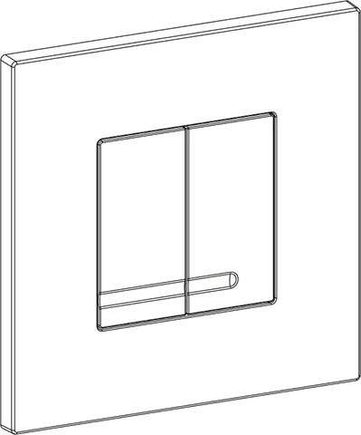 XS/XF Betätigungsplatte Delos DF