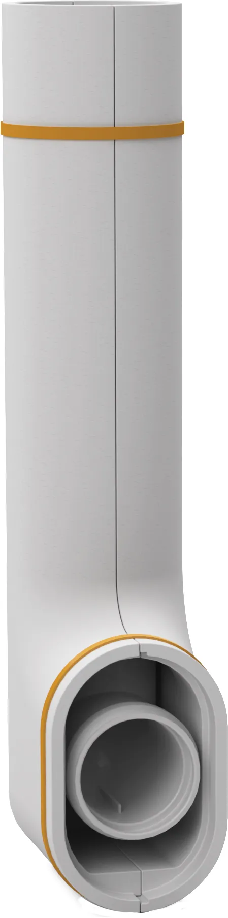 Isolierung inkl. Spülrohrbogen, 300 mm zu XF, 399