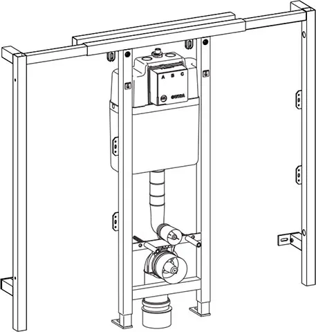 WISA XS-L WC-Element 118 cm