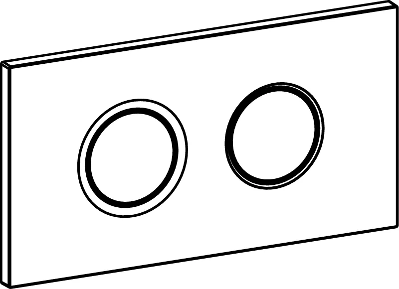 XT Betätigungsplatte Juno DF