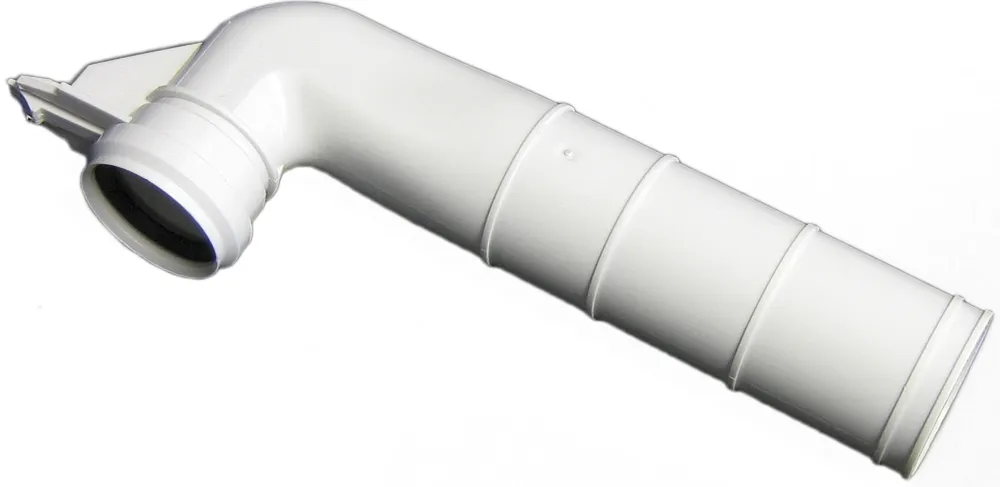 UP-Spülrohrbogen m. Lasche UP-SPK XS/ 2100/ 2136/ Quadro, 380