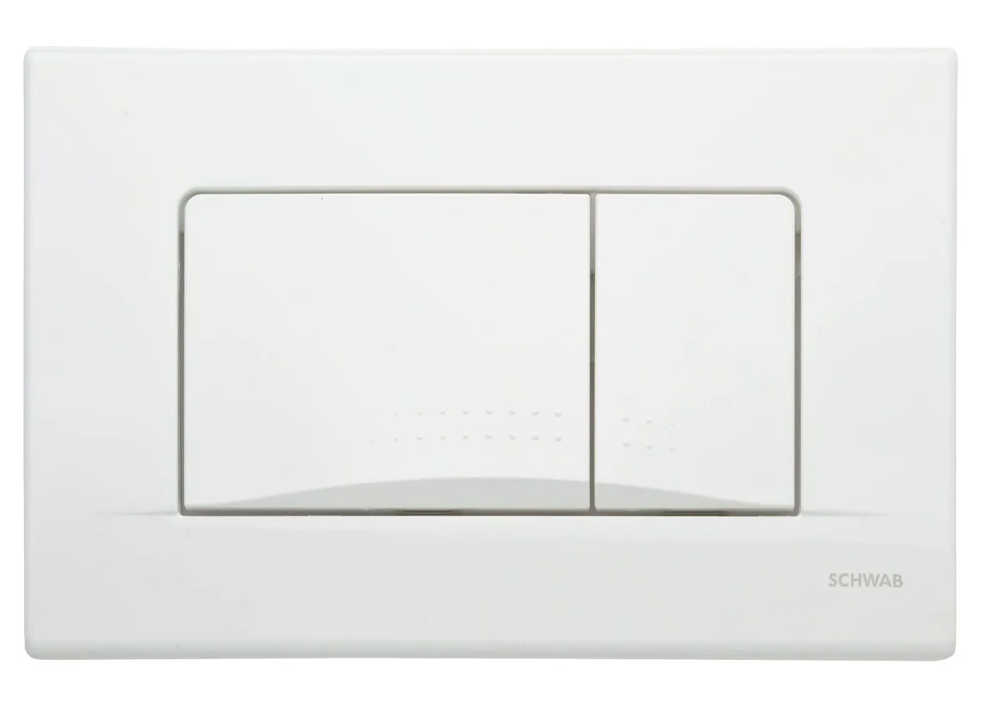 BETÄTIGUNGSPLATTE DOTS DUO, weiß