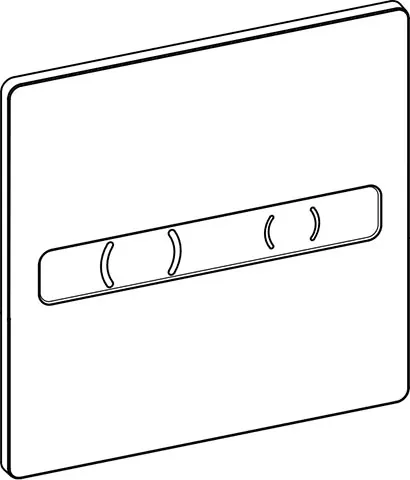 XS Betätigungsplatte Eos SV DF