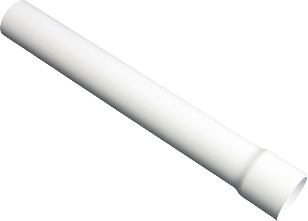SPÜLROHRVERLÄNGERUNG MIT MUFFE 340 mm, weiß