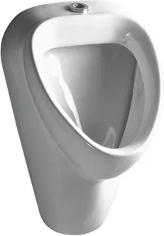 SYDNEY URINAL WASSERZULAUF OBEN, weiß