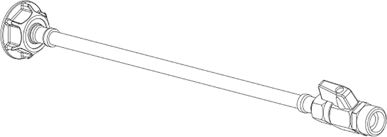 FLEXISCHLAUCH G 1/2, innenliegend