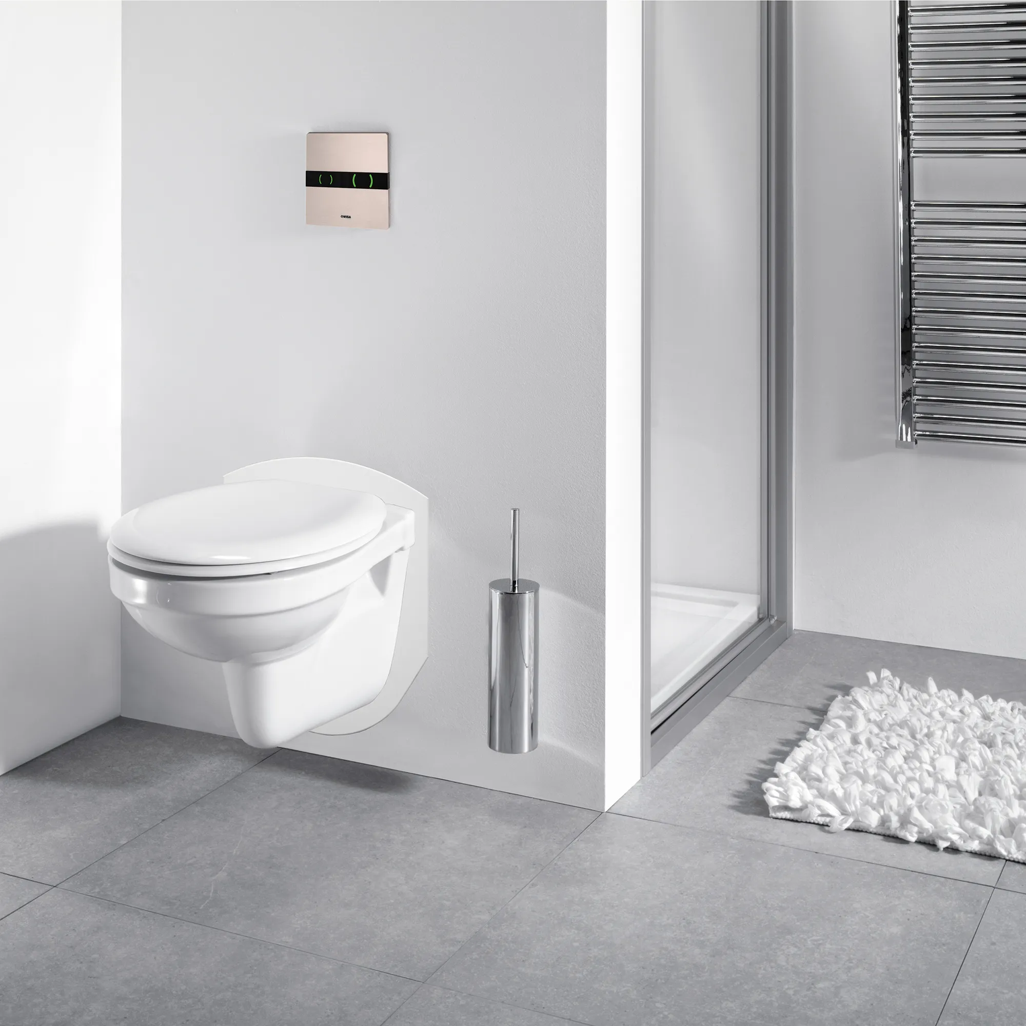 XS Betätigungsplatte Eos DF Steel Design