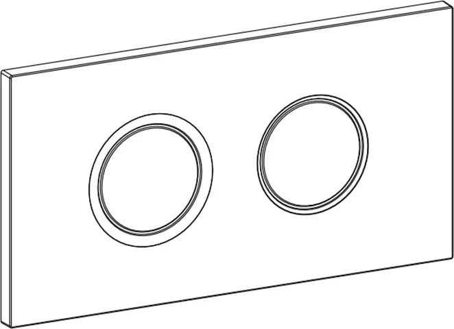 XT Betätigungsplatte Juno DF