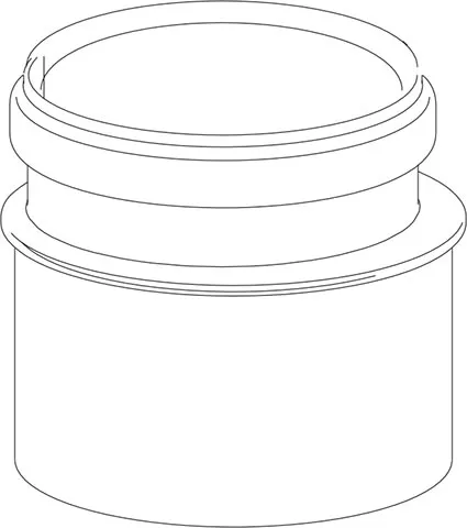 ÜBERGANGSSTÜCK Ø 90/110 mm