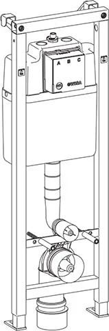 WISA XS WC-Element 118 cm
