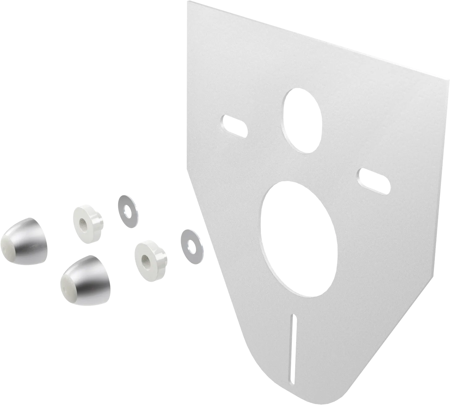 SCHALLSCHUTZ-SET für Wand-WC und Wandbidet