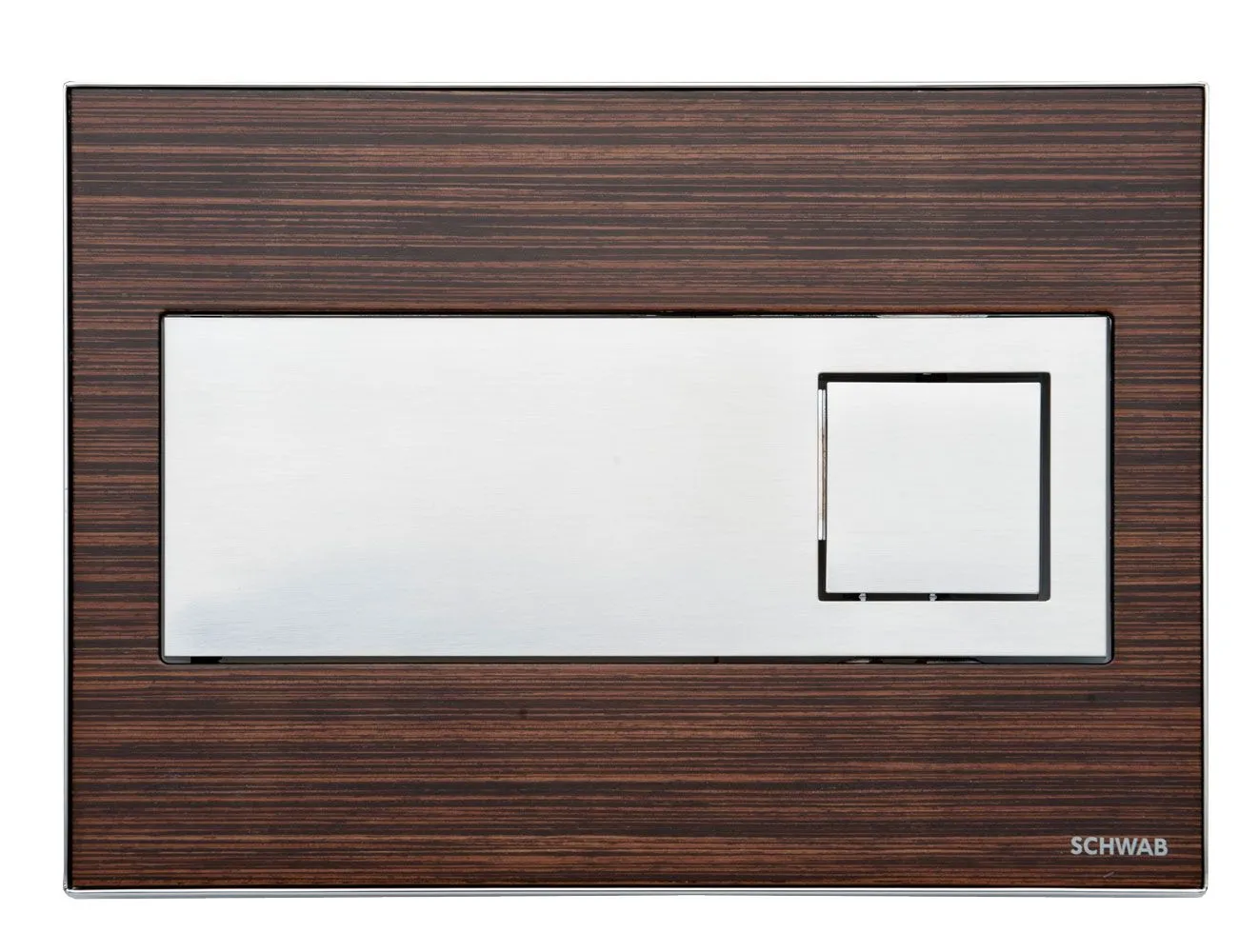 BETÄTIGUNGSPLATTE CARO HOLZOPTIK, wenge