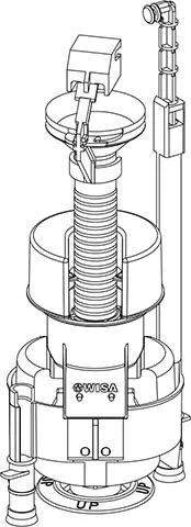 Auslaufventil zu UP-SPK 2136DF/ Quadro komplett